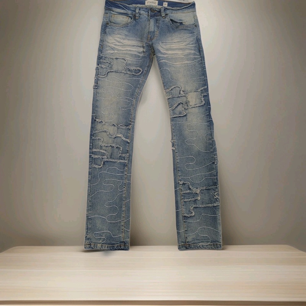 FWRD‎ Denim Distressed Jeans Mens 30x32 A2